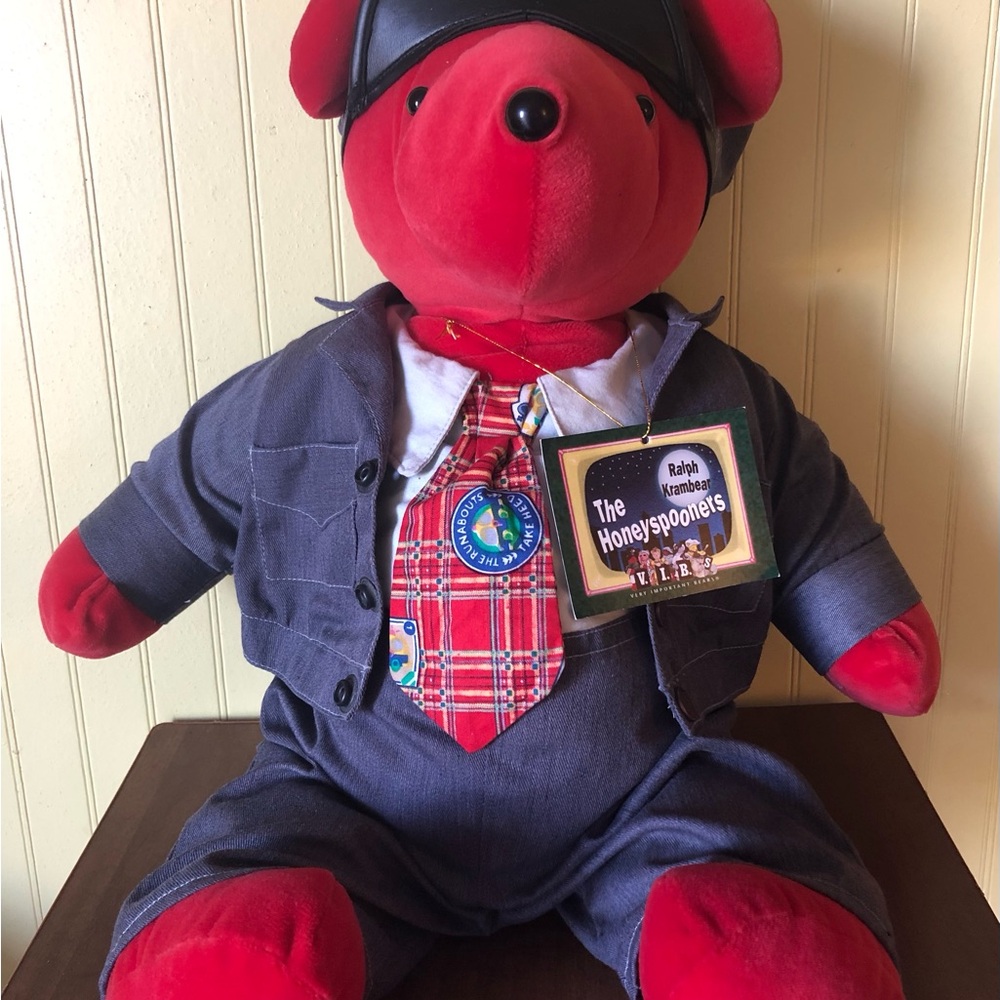 Vintage 1993 Collectible Honeyspooners Ralph Krambear VIB North American Bear Co - Picture 5 of 7